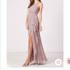 Azazie Cassandra Vintage Mauve Dress A6